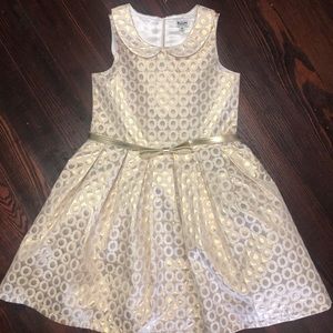 Ruum flower girl special event dress, gold, sz 10